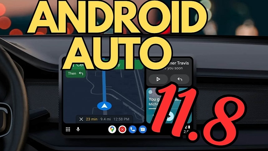 Google unveils Android Auto 11.8